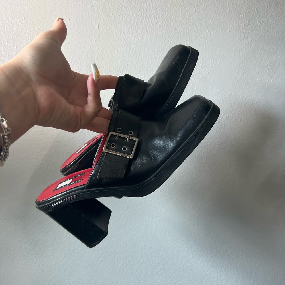 SOLD Vintage Tommy Hilfiger Buckle Mules